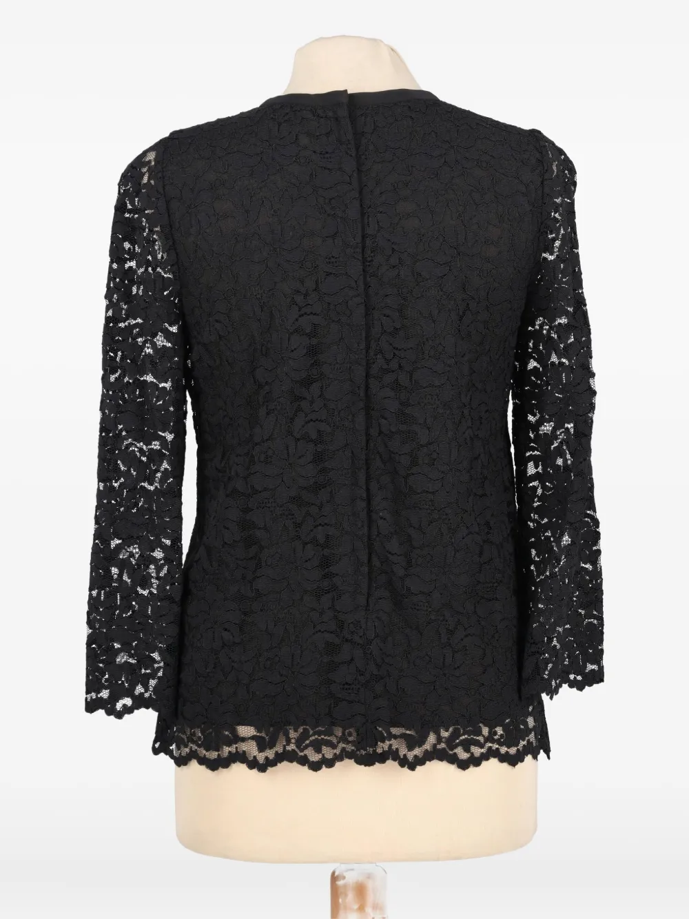 Dolce & Gabbana lace-overlay bow-detailing blouse | Image 2