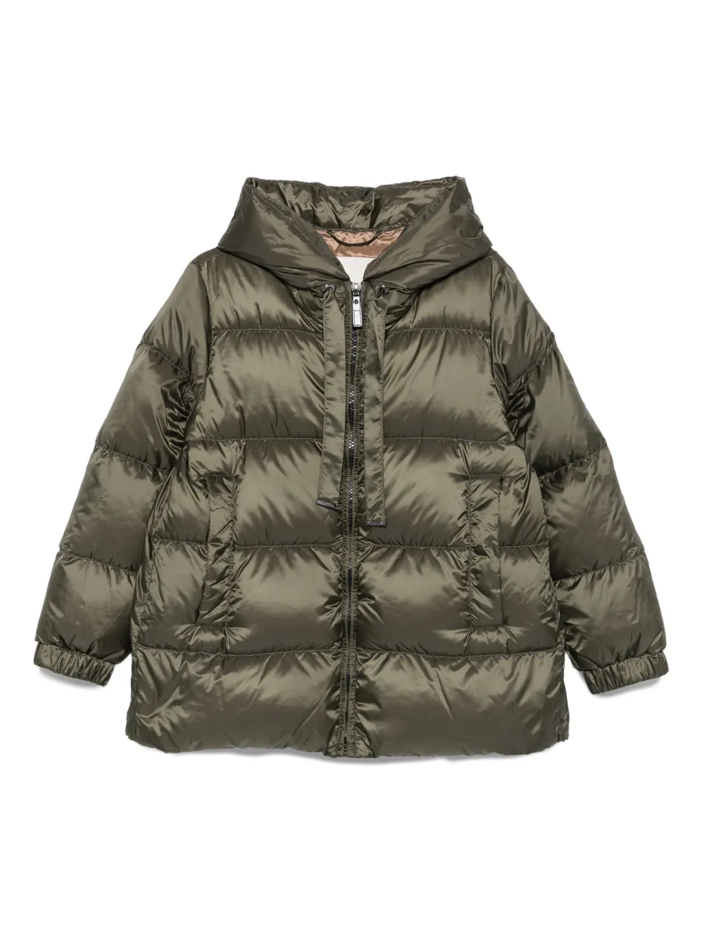 hooded puffer jacket