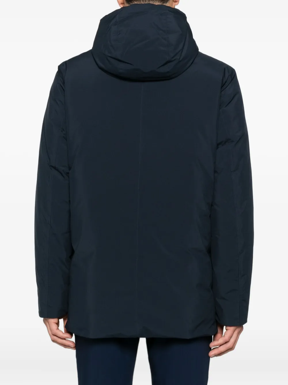 Woolrich hooded jacket Blauw