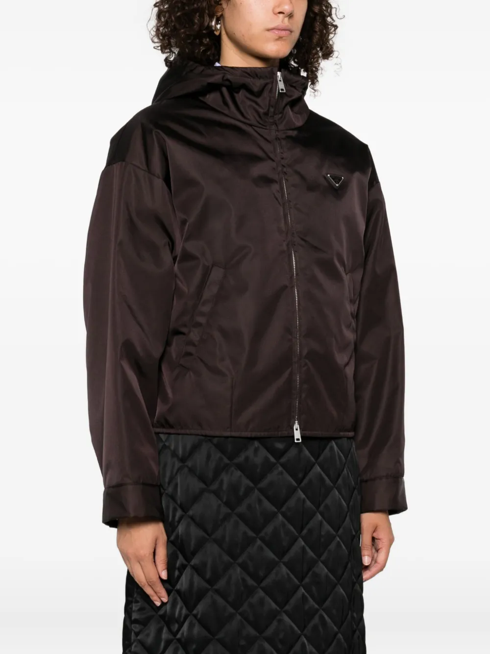 Prada Jack met logoplakkaat Bruin