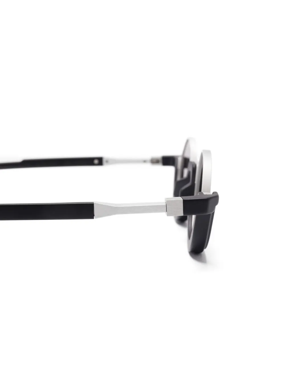 VAVA Eyewear matte silver sunglasses Zwart