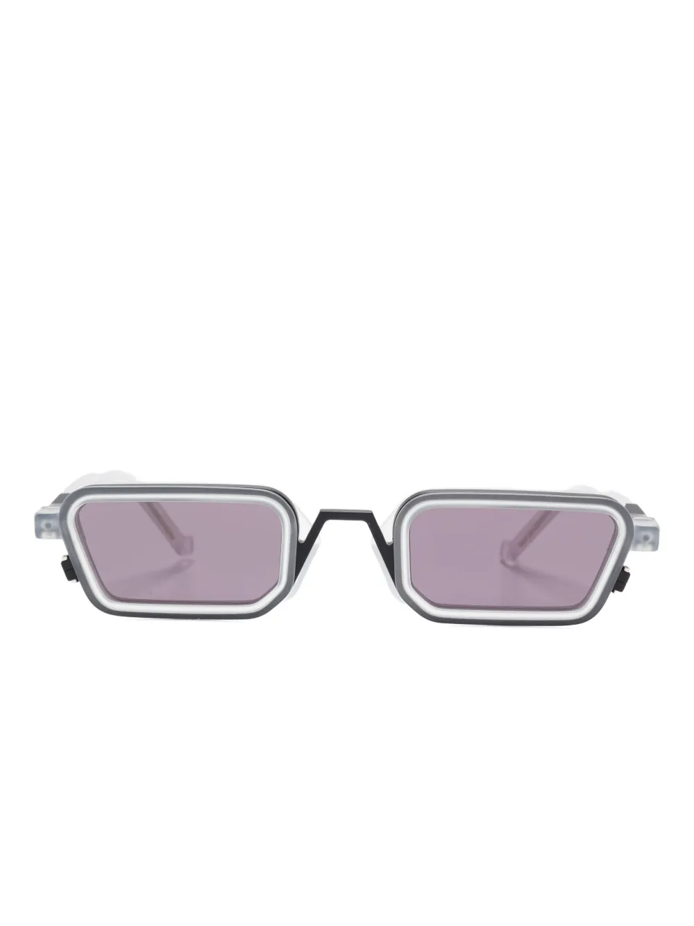 VAVA Eyewear Zonnebril met geometrisch montuur Wit