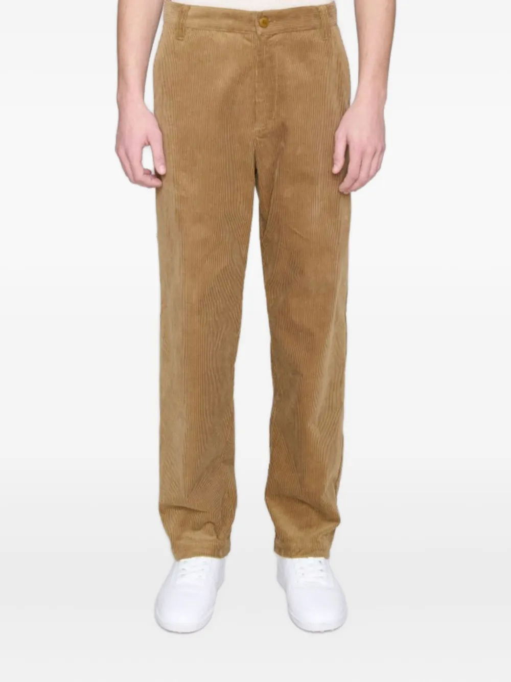 A.P.C. corduroy straight-leg trousers - Bruin