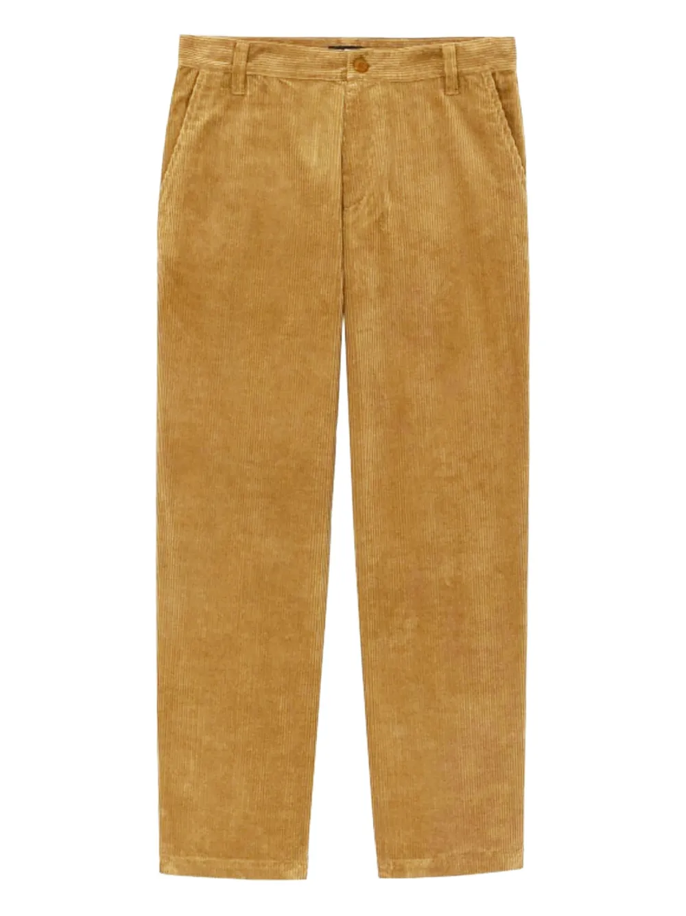 A.P.C. Ribfluwelen straight broek Bruin