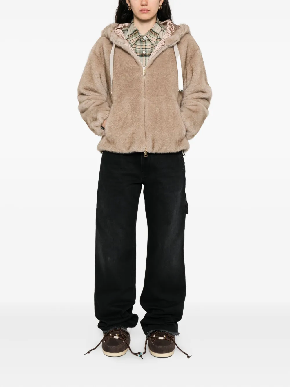 Herno Jack met capuchon Bruin