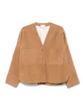 Forte Forte suede jacket - Neutrals