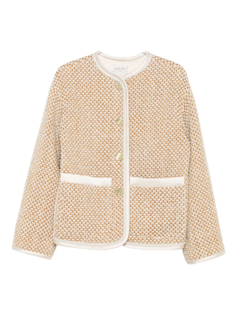 Forte Forte Welt-pockets Jacket In Brown