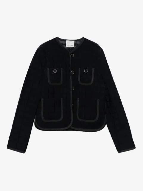 Forte Forte quilted patch-pockets jacket