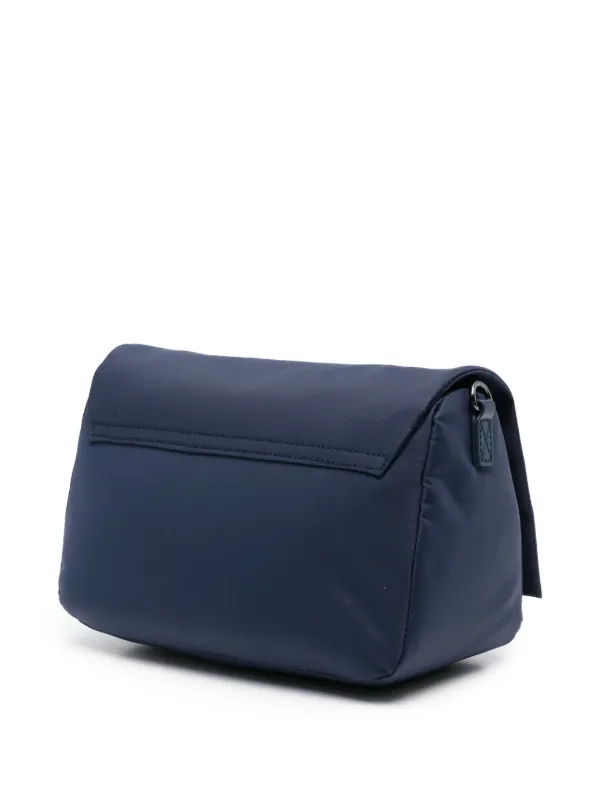 Emporio Armani Bolsa Carteiro Com Logo | Azul | FARFETCH BR