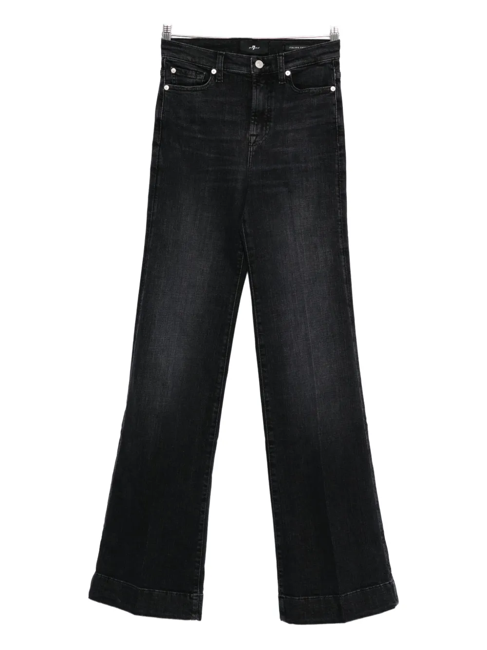7 For All Mankind flared jeans - Nero