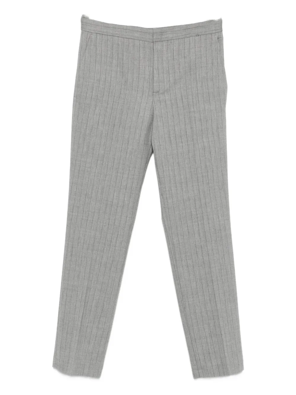TWINSET Oval T-logo trousers - Grigio
