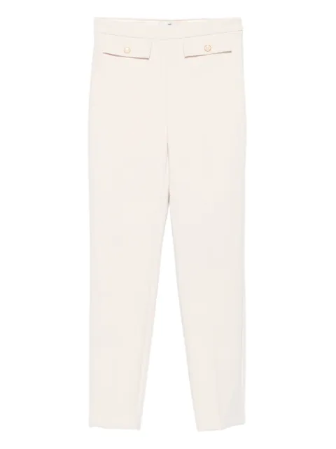 Elisabetta Franchi button-detailed trousers