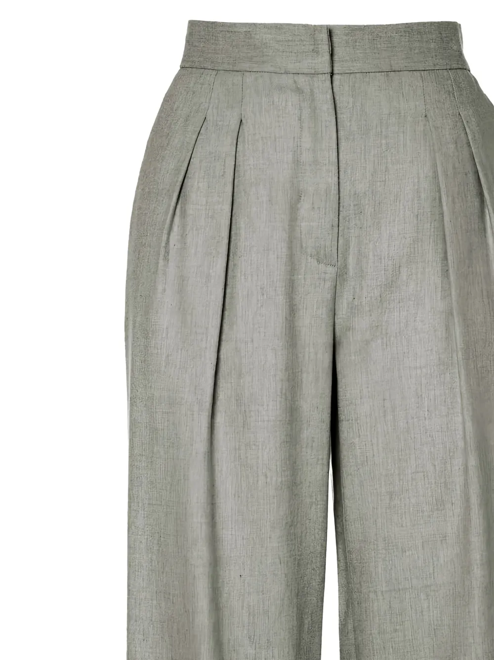 Malo Pleated Trousers In Gray