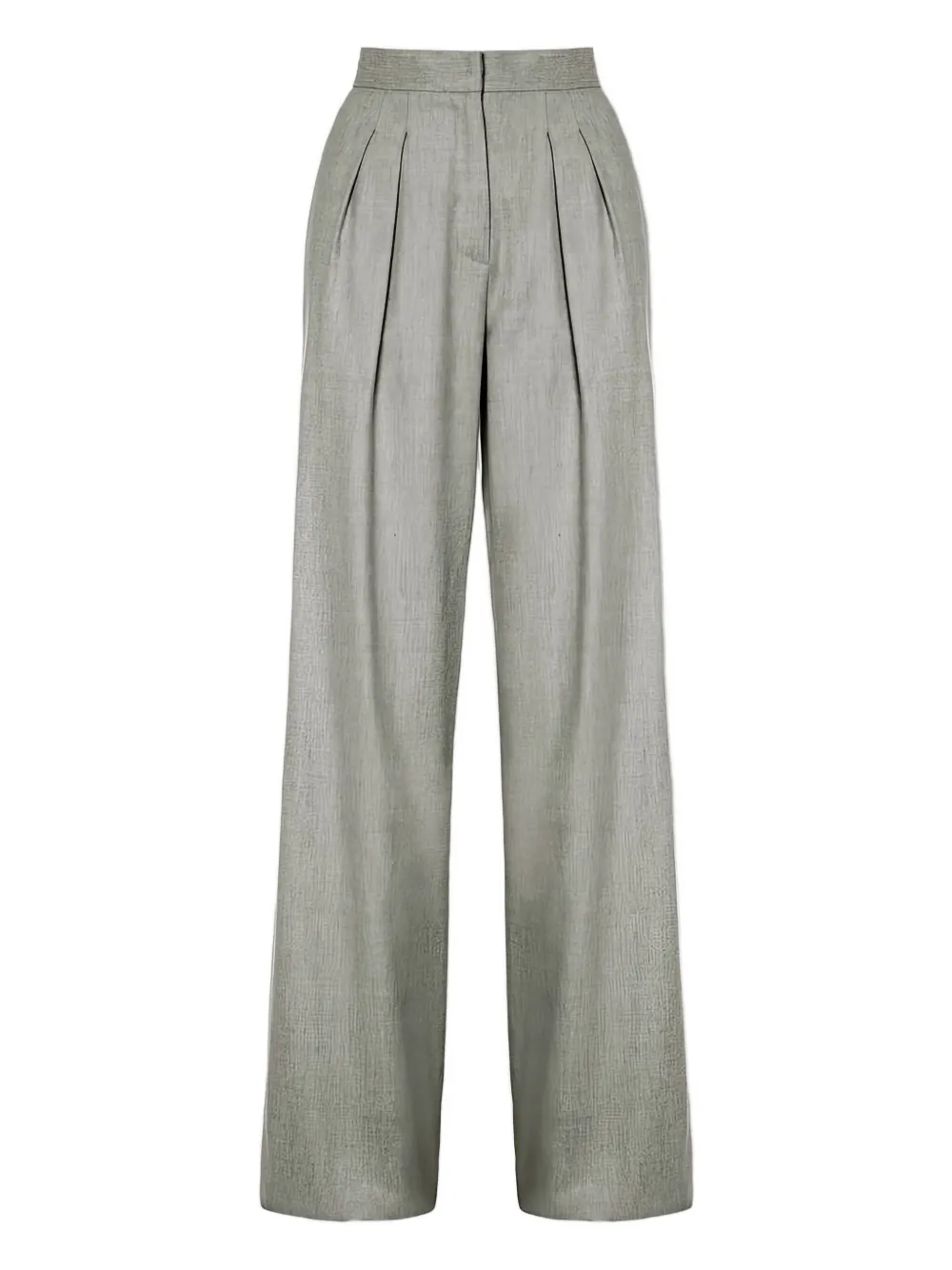 Malo Pleated Trousers In Gray