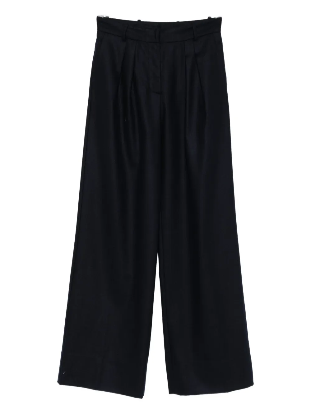 Malo Pleated Trousers In Blue