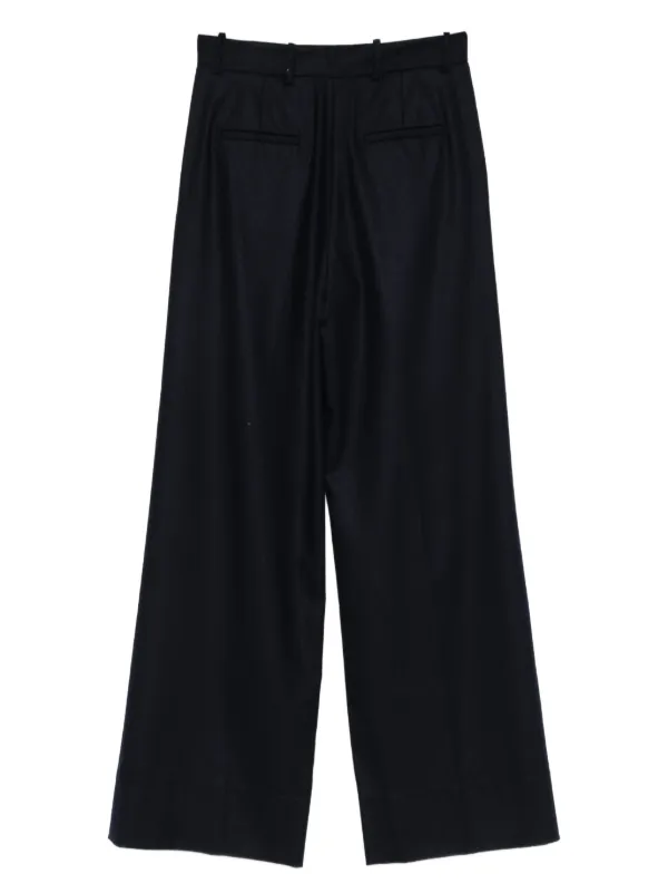 Malo Pantaloni Plissé Blu FARFETCH IT