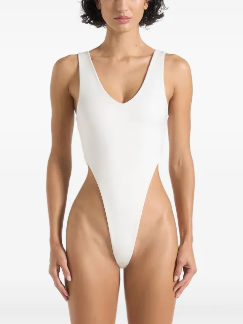 Manière De Voir Noa V-Neck bodysuit