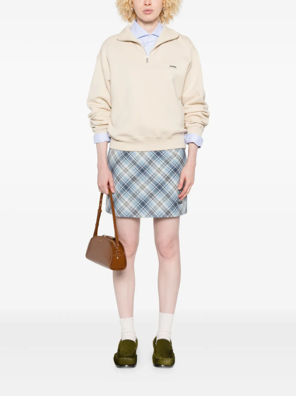 House of Sunny Heritage plaid bias-cut mini skirt | A-linjekjolar | Image 2