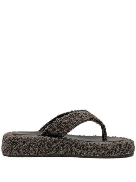 Manière De Voir boucle flatform sandals