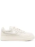 Stepney Workers Club leather panelled sneakers - Neutrals