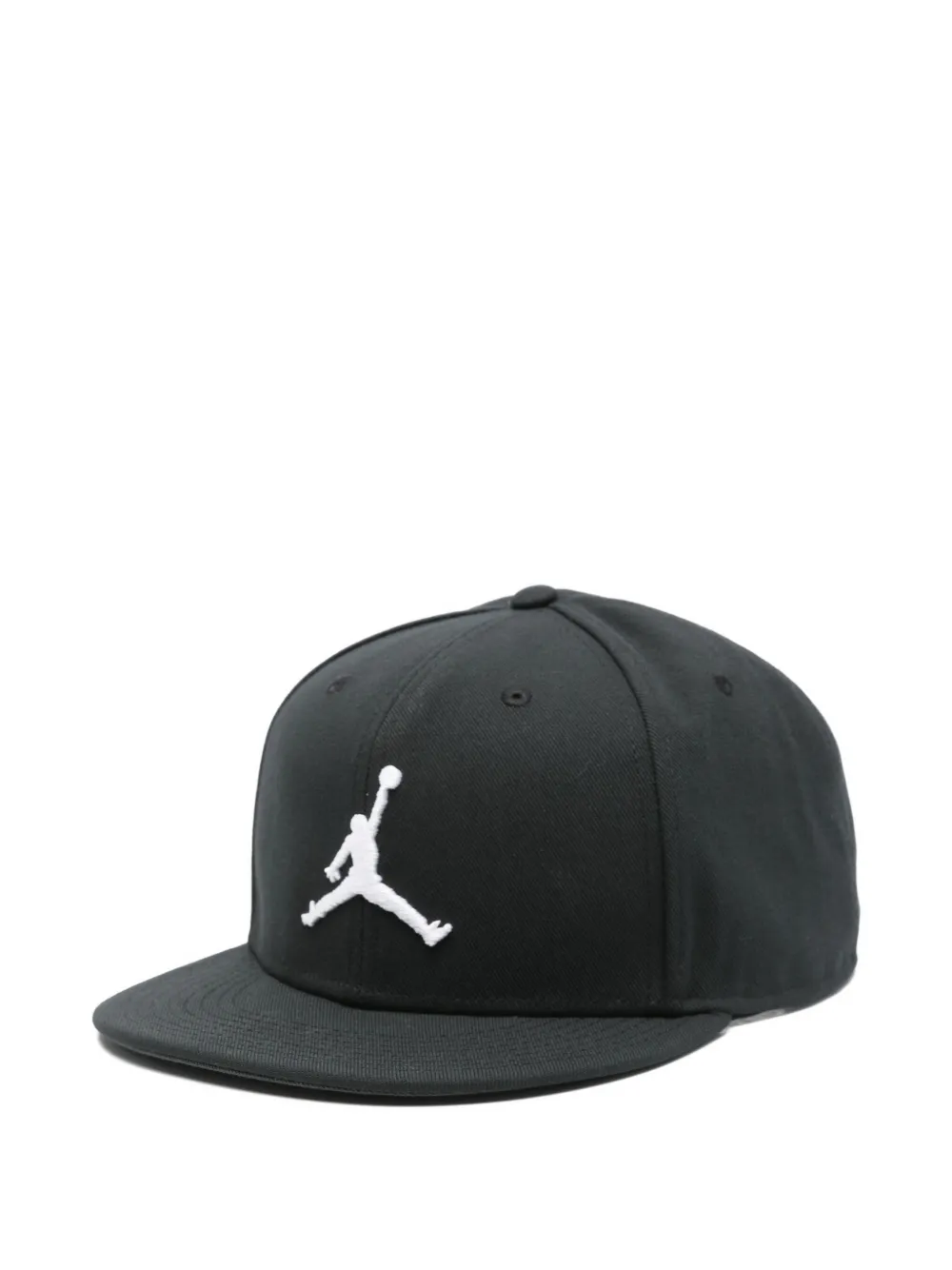 Nike Jordan embroidered-logo baseball cap Zwart