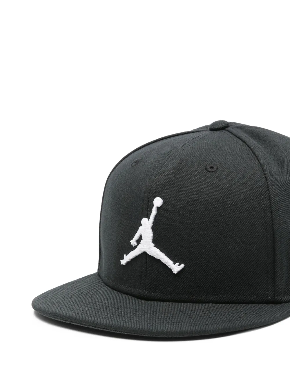 Nike Jordan embroidered-logo baseball cap Zwart