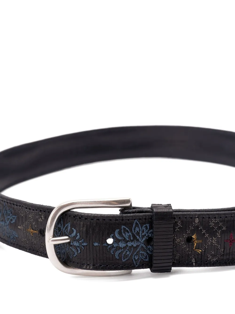 Orciani Leren riem Bruin