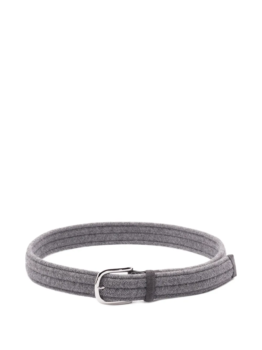 Orciani Elast Wool Belt In Gray