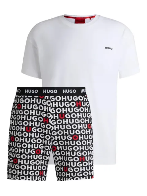 BOSS logo-print pajamas