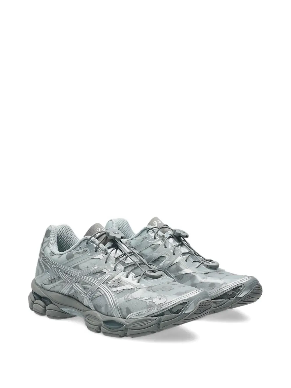 ASICS Gel-Cumulus floral-print sneakers Grey