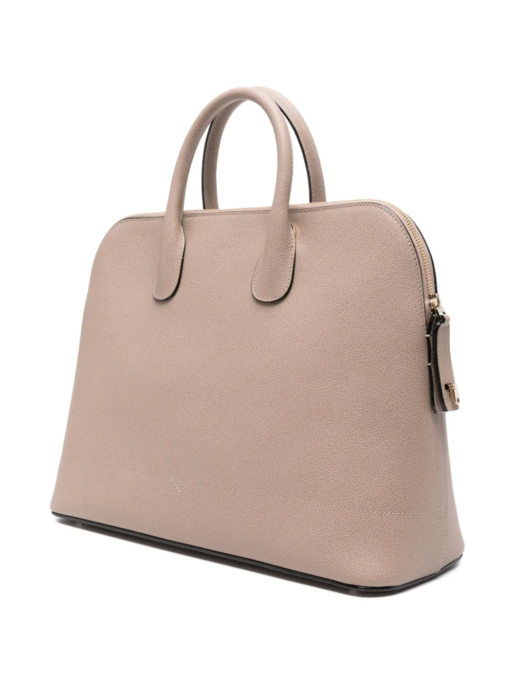 Valextra MyLogo grote bowlingbroek shopper Beige