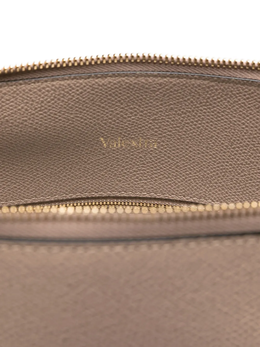 Valextra MyLogo grote bowlingbroek shopper Beige