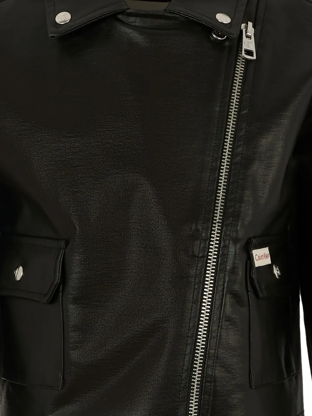 Calvin Klein Kids Jack met klepzak en rits Zwart