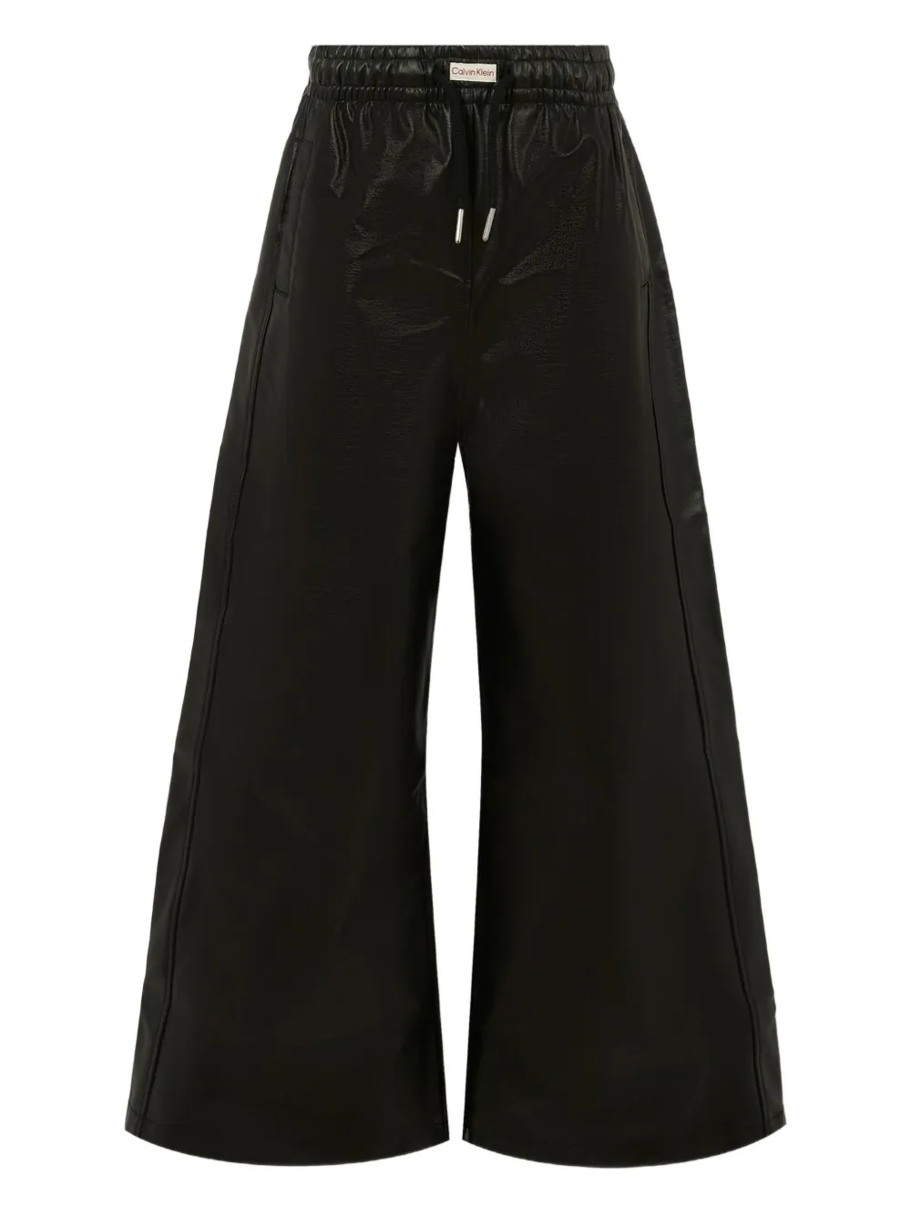 Calvin Klein Kids Broek met elastische taille Zwart