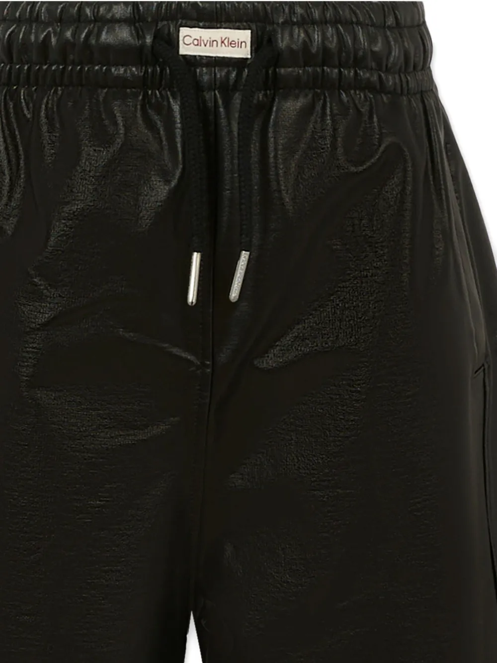 Calvin Klein Kids Broek met elastische taille Zwart
