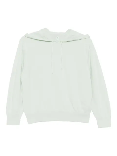 Teddy Cashmere logo-embroidered hoodie