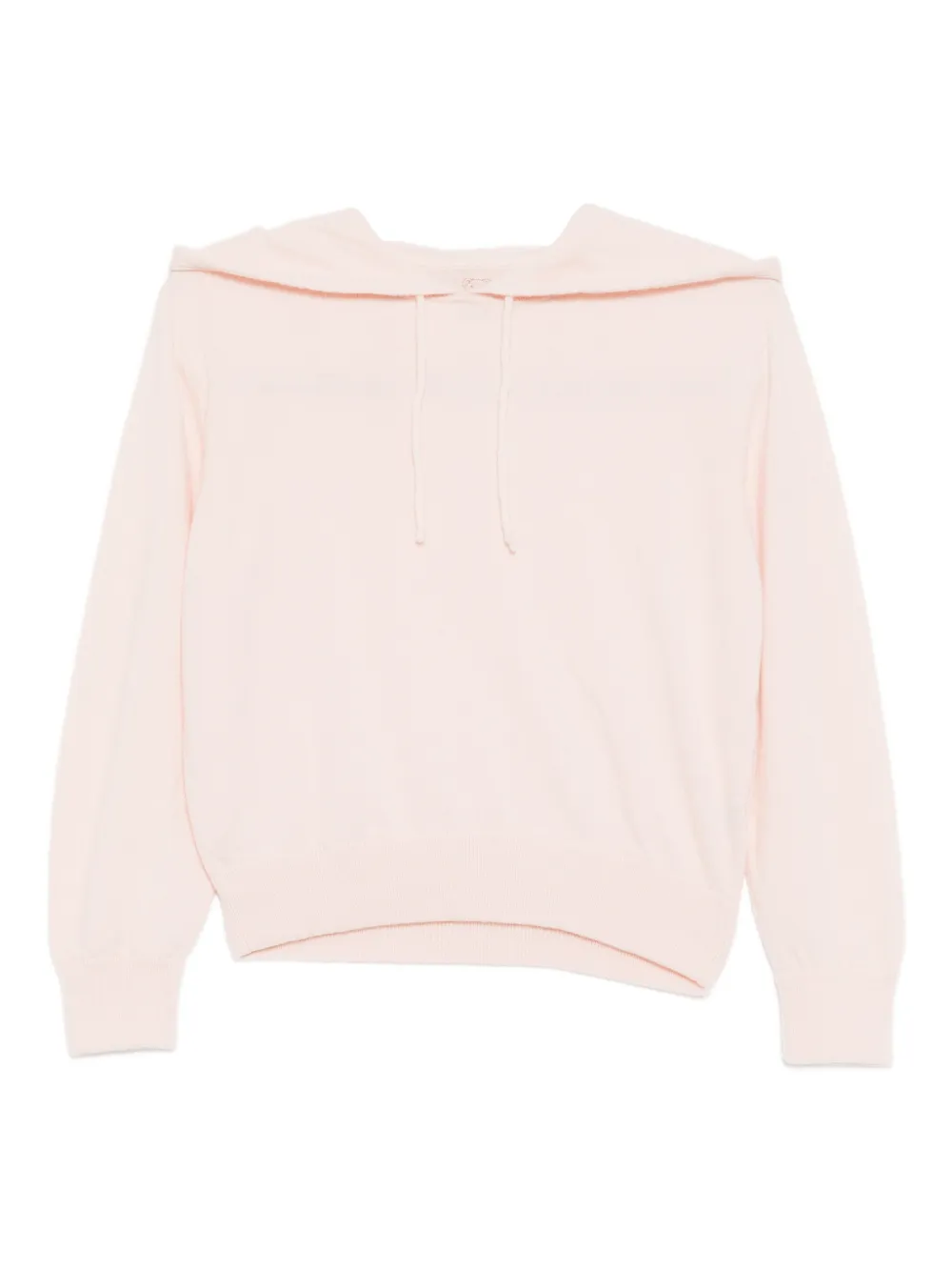 Teddy Cashmere logo-embroidered hoodie - Pink