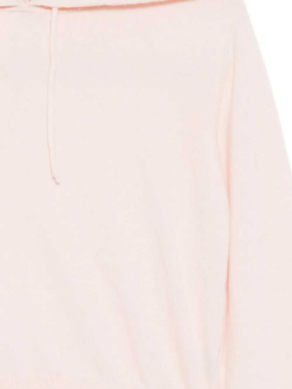  Teddy Cashmere Logo-embroidered Hoodie - Pink 