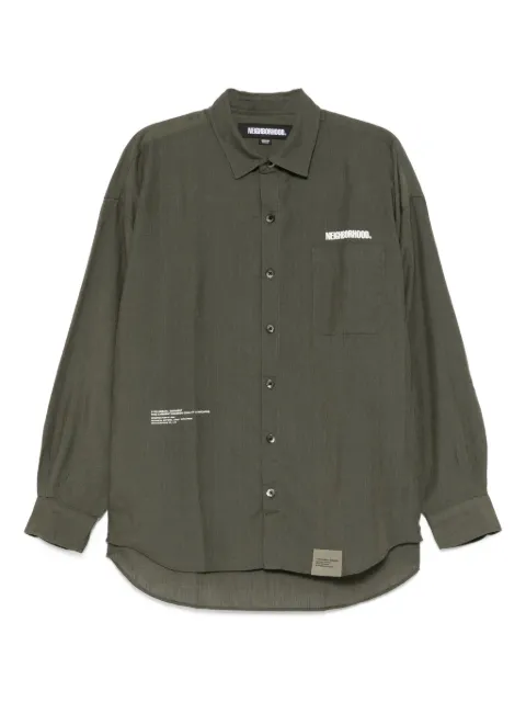 Neighborhood logo-print shirt