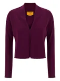 Guest In Residence Stealth cashmere cardigan - Purple