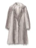 Giuseppe Di Morabito belted faux-fur coat - Grey
