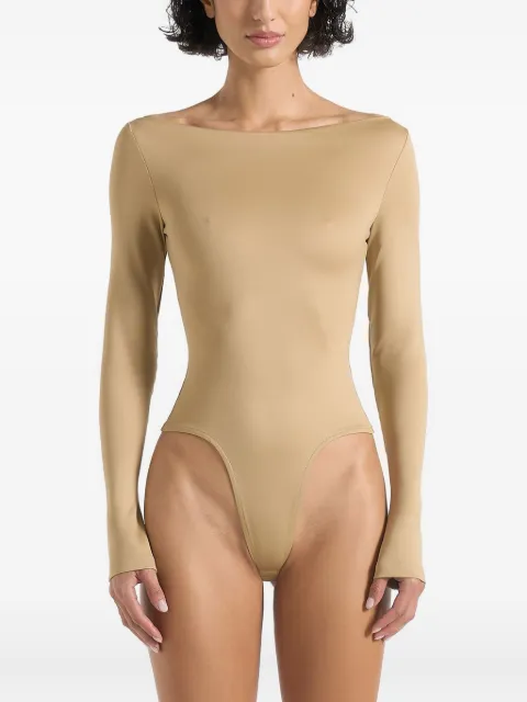 Manière De Voir Èva boat-neck bodysuit