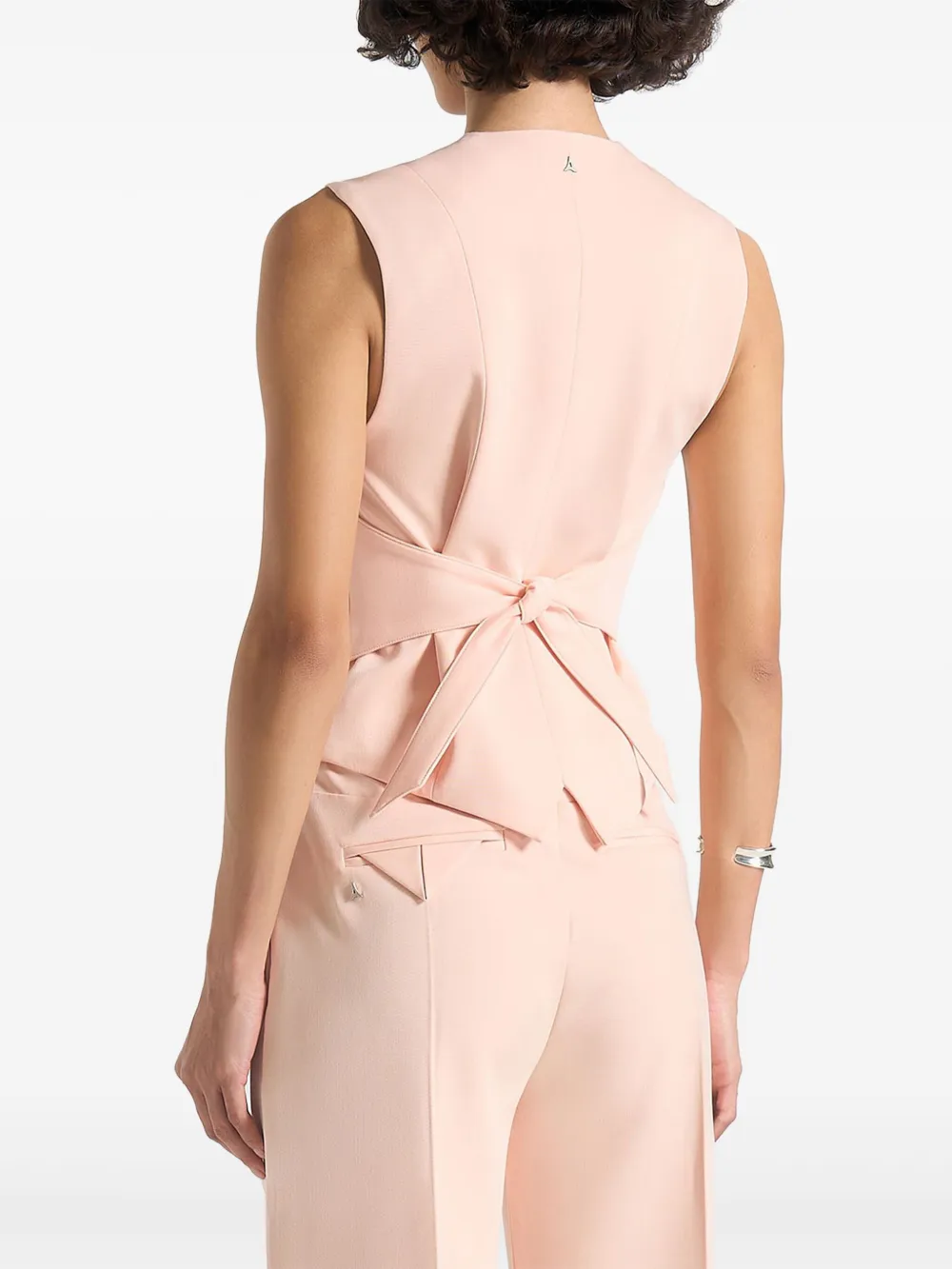 Manière De Voir Christine Cinch getailleerd gilet Roze