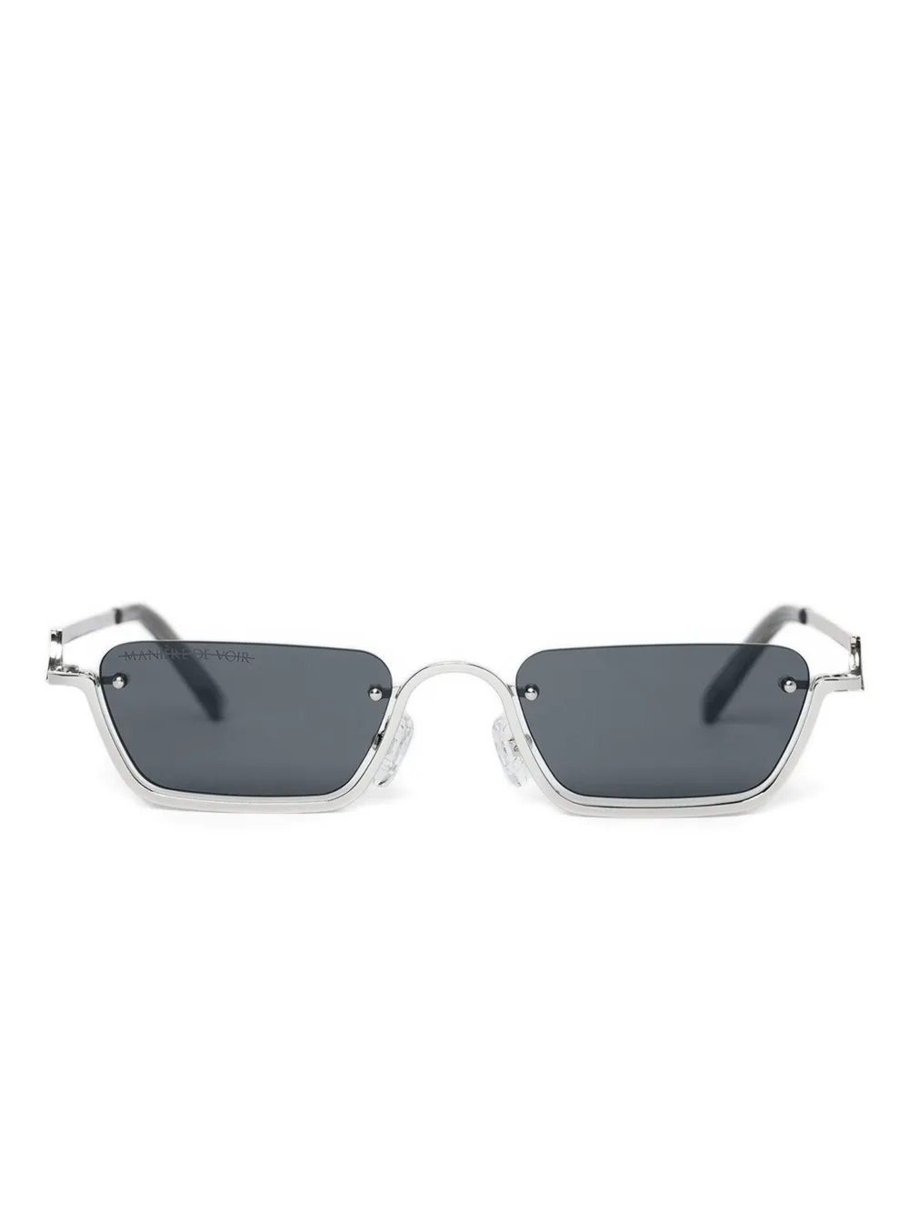 Manière De Voir Sacha rectangle-frame sunglasses Zilver