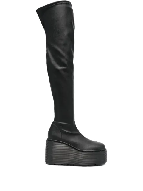 Vic Matie 100mm calf-leather platform boots