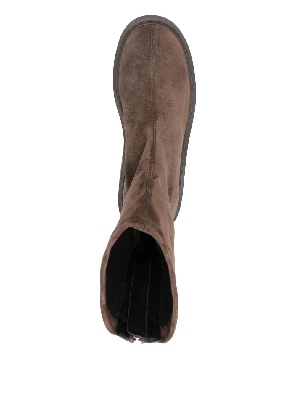 Vic Matie Donna suede platform boots Brown