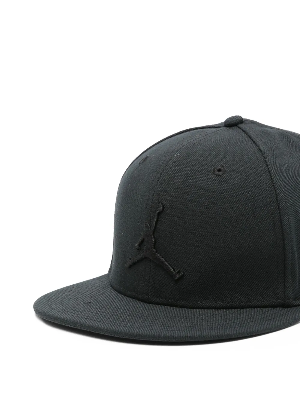 Nike Jordan embroidered-logo baseball cap Zwart
