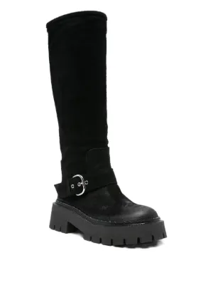 ミドルブーツ VIC MATIE Women Boots 1F2162D D30BOXB001 Black Vic Matie block-heeled open-toe Ankle Boots | Black | FARFETCH