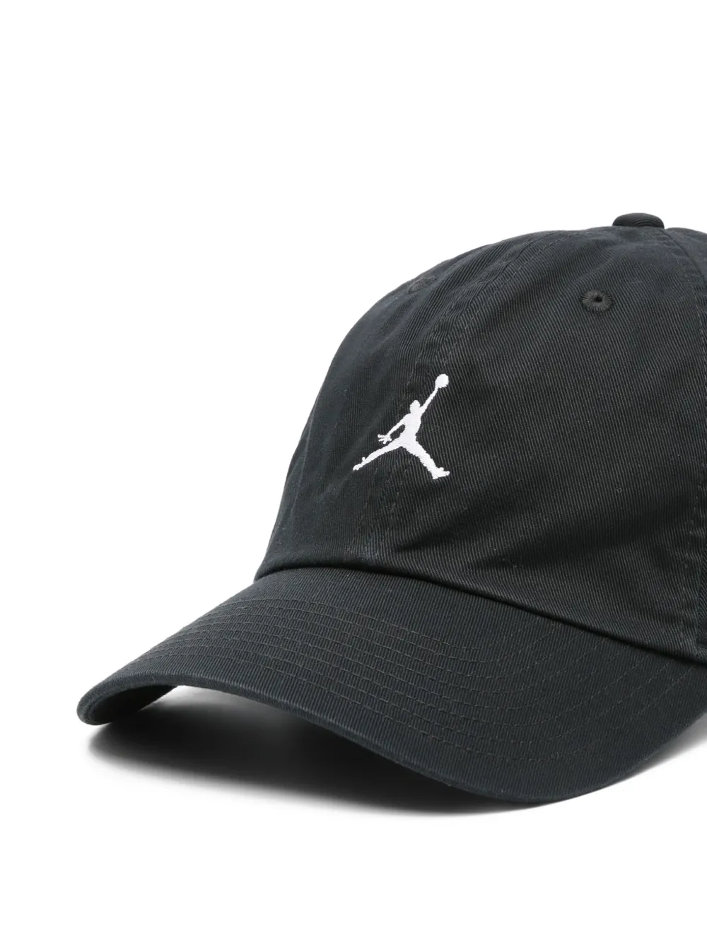 Nike Jordan Embroidered-logo Baseball Cap In Black