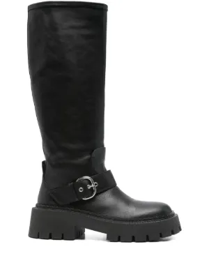 ショートブーツ・ブーティ VIC MATIE Woman Flat ankle boots Denim 1E1662DE18C120 155 Ankle boots